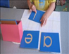 Montessori home preschool